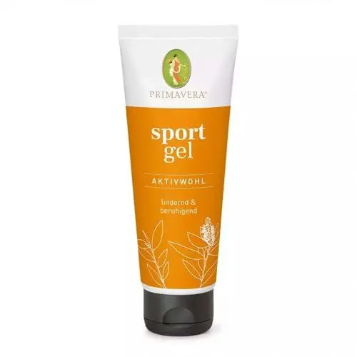 Produktbild: PRIMAVERA Aktivwohl Sport Gel 75 ml – Lockerung beanspruchter Bänder und Sehnen nach Überanstrengung, Fehlbelastung - Aromatherapie – beruhigt, entspannt die Haut – vegan