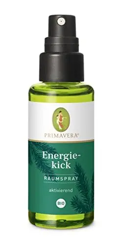Produktbild: PRIMAVERA Raumspray Energiekick bio 50 ml - Douglasfichte, Weißtanne und Grapefruit - Aromadiffuser, Aromatherapie - aktivierend - vegan