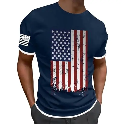 Produktbild: Prime Deal Days 2025 Leinen Hemden Herren Langarm Hemd Manschettenknöpfe T Shirt Drucken Herrenhemd Blau-Weiß Gestreift Weiße T-Shirts 5Er Pack Meine Bestellungen