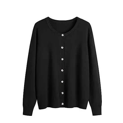 Produktbild: Prime Deals Winterjacke Damen Warm Herbstjacke Und Langen Ärmeln, Und Wintermodelle Klassischer, Vielseitiger Basic-Strickwaren, Große Damenjacke Steppjacke Damen Übergangsjacke Damen Jacke Sale