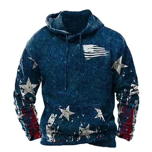 Produktbild: Prime of Day 2024 -Antwort Marlboro Pullover Herren Sweatshirt ohne Kapuze Winter Pulli Herren Fleece Herren Pullover männer Pullover modern Pullover Herren Ralph Lauren