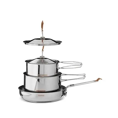 Produktbild: Primus Edelstahl Kochtopfset Campfire Large