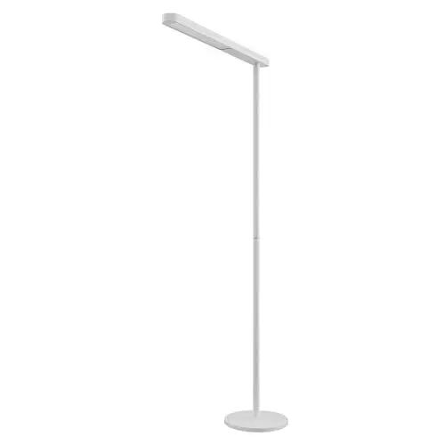 Produktbild: PRIOS LED Bürostehleuchten 'Jalima' (Modern) in Weiß aus Aluminium u.a. für Arbeitszimmer & Büro (1 flammig,) - Bürolampe, Arbeitsplatzlampe, Standleuchte, Stehlampe, Deckenfluter