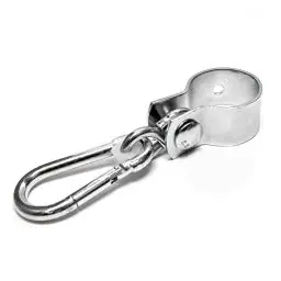 Produktbild: PRIOstahl Schaukelschelle Schaukelhaken Schaukelhalter Schaukelbefestigung - 50mm x 1 Stück Kinderschaukel Karabiner Schaukel Schaukelhalterung Schaukelgestell Balken Befestigung Verzinkt