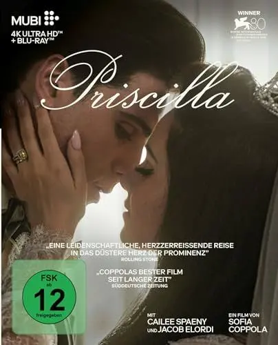 Produktbild: Priscilla (4K Ultra HD) (+ Blu-ray)