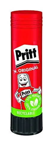 Produktbild: Pritt Klebestift, sicherer und kinderfreundlicher Kleber für Kunst und Bastelarbeiten, starker Klebstoff für Schule & Bürobedarf, 50x43g Pritt Stift