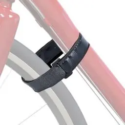 Produktbild: PRO BIKE TOOL Spanngurt für Fahrradträger - für moderne Fahrräder - max. Abstand zwischen Felge und Unterrohr ca. 20 cm - aus starkem Textil - ideal für alle Fahrradträger - Schwarz