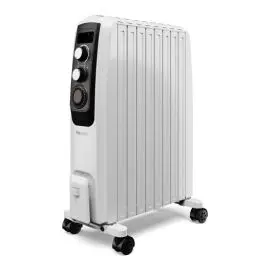 Produktbild: Pro Breeze Tragbarer Ölradiator, 8 Elemente, 2000 W, mit 3 Heizleistungen, einstellbarer Thermostat, 24-Stunden-Timer, energiesparende elektrische Heizung