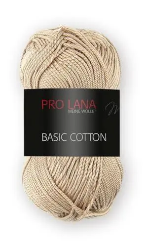 Produktbild: Pro Lana Basic Cotton ca. 125 m 50 g (0015 - Natur)