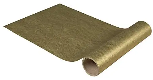 Produktbild: Pro Nappe Pronappe Tischdecke R730257I Einweg-Tischläufer aus Spunbond-Vlies 2,50m Breite 0,3m (pro Rolle) Farbe Gold Reißfestes, wasserabweisendes und abwischbares Material