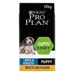 Produktbild: Pro Plan Large Athletic Puppy Healthy Start, Welpenfutter trocken, reich an Huhn, 1er Pack (1 x 12 kg)