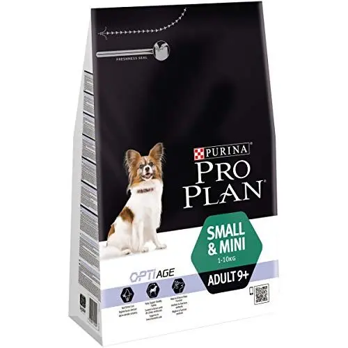 Produktbild: Pro Plan Small & Mini Adult Age Defence 9+, Hundefutter trocken, reich an Huhn, 1er Pack (1 x 3 kg)
