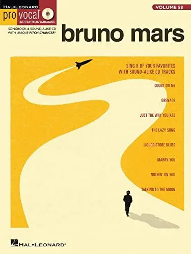 Produktbild: Bruno Mars: Pro Vocal Men's Edition Volume 58