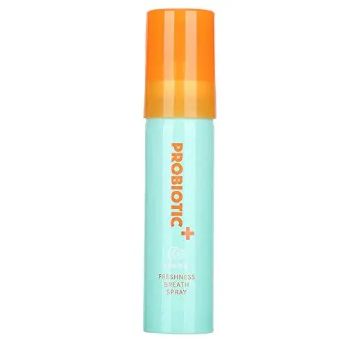 Produktbild: Probiotika Mundspray, Erfrischende Zitrone Mundgerucherfrischer Mundspray für Den Atem, Mundpflege Gesundheitsspray mit Natürlicher Grüner Minze für Den Mund