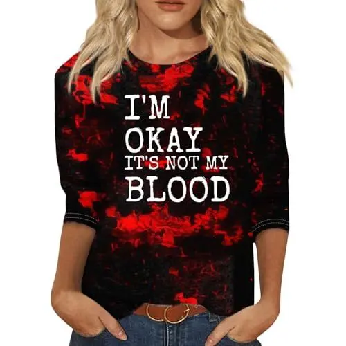 Produktbild: Problem Gelöst Shirt Herren Halloween Kostüm Damen Gruselig Halloween Kostüm Damen Gruselig Halloween-Kostüme für Frauen Problem Gelöst Neon Einfache Halloween Kostüme Maske Rot M