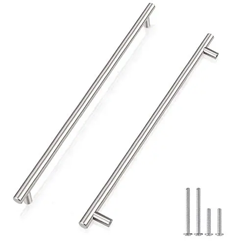 Produktbild: Probrico Schrank Griffe, Möbelgriffe Metall 192mm Lochabstand, Edelstahl Küchenschrank Kleiderschrank Griffe, 10 Stück