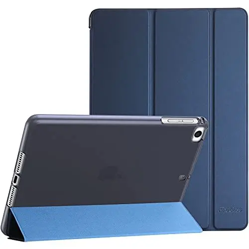 Produktbild: ProCase Dünn Hülle für iPad Mini 1 2 3 4 5, Weich Soft TPU Rückseite Abdeckung Schutzhülle, Slim Smart Cover Case -Navy