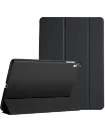 Produktbild: ProCase Hülle für 10,5 Zoll iPad Air 3 2019/ iPad Pro 2017, Ultra Dünn Case Cover mit transluzenter Rückseite, Auto Schlafen/Wachen Schutzhülle Kompatibel mit iPad Air 3/ iPad Pro 10.5 -Schwarz
