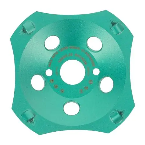 Produktbild: PRODIAMANT Profi PKD Diamant-Schleiftopf 125 mm x 22,2 mm 4 Segmente Diamantschleiftopf PDX829.793 125mm passend Winkelschleifer