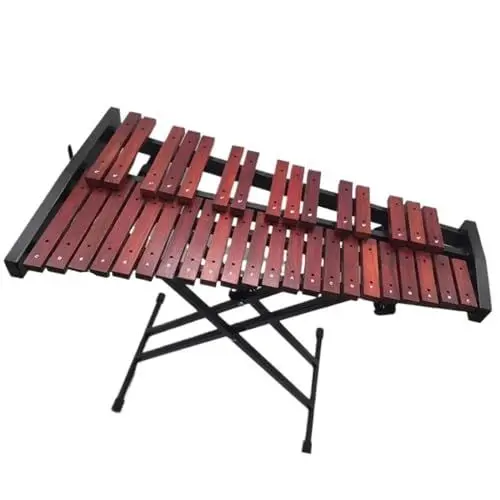 Produktbild: Professional Xylophone Musikinstrument 37 Ton Xylophon Red Wood Ist Ein Schlaginstrument
