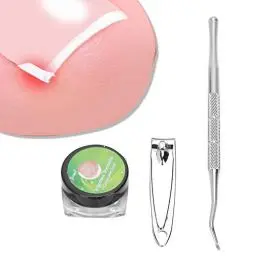 Produktbild: Professionelles Bunion Corrector Kit, Eingewachsener Zehennagel Heber, Pediküre Glättungs Clip und Nagelscheren Werkzeug für die Fußpflege, Fusspflegeset Nagelpflegeset(12St)