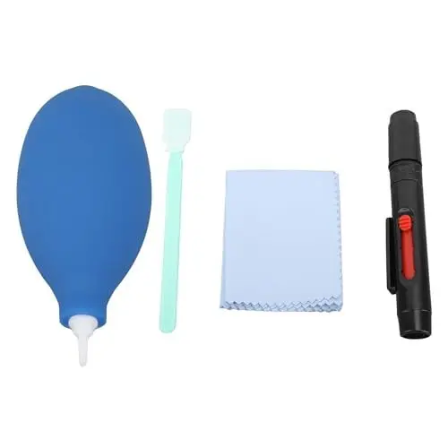 Produktbild: Professionelles DSLR-Kamera-Reinigungsset, Kameraobjektivreiniger, Kamerazubehör mit Reinigungsstift, Gelee-Stift, Luftgebläse, Reinigungstuch für CMOS-Sensor, Objektivreinigung,