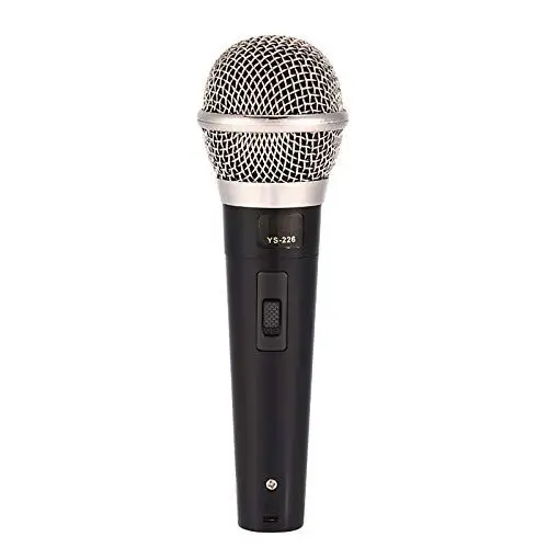 Produktbild: Professionelles Kabelgebundenes Sprachmikrofon, Omnidirektionales Dynamisches Mikrofon, Geeignet für Karaoke, Familienunterhaltung, Outdoor-Show, Konferenz etc.