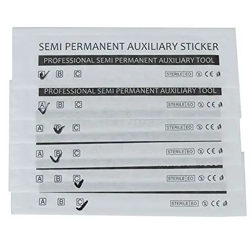 Produktbild: Augenbrauen-Schablonen, Perfekte Augenbrauen-Aufkleber, Augenbrauen-Schablone, 21 X 7 X 1, Professioneller Semi-permanenter Einweg-Hilfsaufkleber, Augenbrauen-Tattoo-Werkzeug,