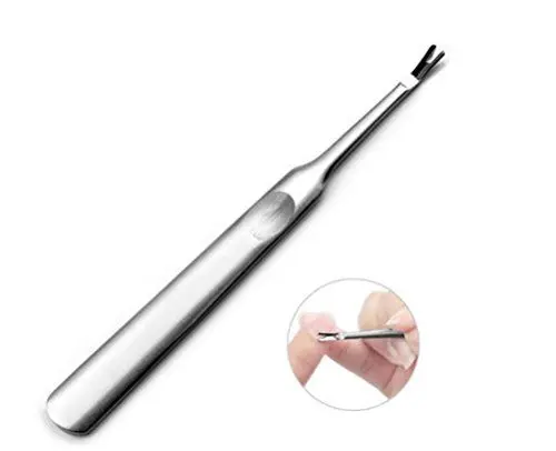 Produktbild: Profi Edelstahl Nagelhautschieber/Perfection Nägel von Nagelhautschieber Entferner Nipper Clipper/Nail Art Maniküre Werkzeug