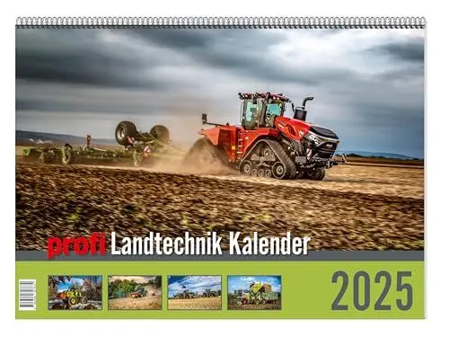 Produktbild: profi Landtechnikkalender 2025: Die volle Power: Landtechnik für zuhause! Das Geschenk für alle Landtechnik-Fans.