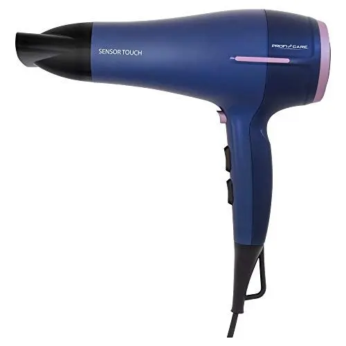Produktbild: ProfiCare Profi-Haartrockner | professioneller Volumen-Diffusor | 3 Temperatur-/Leistungsstufen | 2 Gebläsestufen | Sensor-Touch-Bedienung |Ionisierungsfunktion | PC-HTD 3030 blau