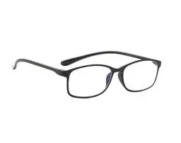 Produktbild: PROFLEX BluOptix mit Blaulichtfilter leicht, flexibel, kratzfest, unisex (Damen + Herren), Computerbildschirm-Technologie Lesebrille (schwarz, 3,5)