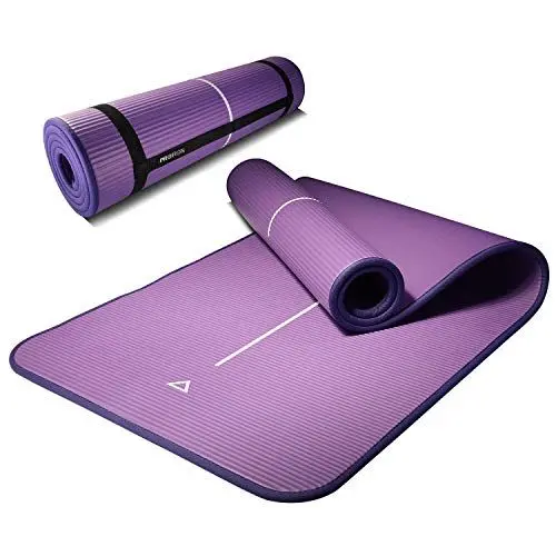 Produktbild: PROIRON Gymnastikmatte, Turnmatte für Zuhause mit Tragegurt Trainingsmatte Rutschfest, Yoga Matte Dick 10/15mm und Sportmatte Fitnessmatte Yogamatte Pilates Matte für Heimtraining