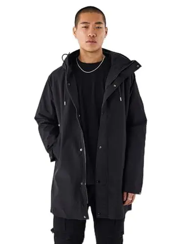 Produktbild: Project X Paris Langer Windbreaker, Schwarz , M