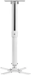 Produktbild: Projektor-Deckenhalterung, Universal-Projektor-Wandhalterung 360° drehbar 90° schwenkbar 90° neigbar mit 210–540 mm Verlängerungsstange bis 13,6 kg Deckenprojektorhalterung Beamer Halterung Halter