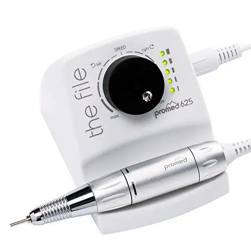 Produktbild: Promed the file 625 elektrische Nagelfeile, Nagelfräser für Maniküre und Pediküre, Gel Acryl Naturnägel, 25.000 U/min