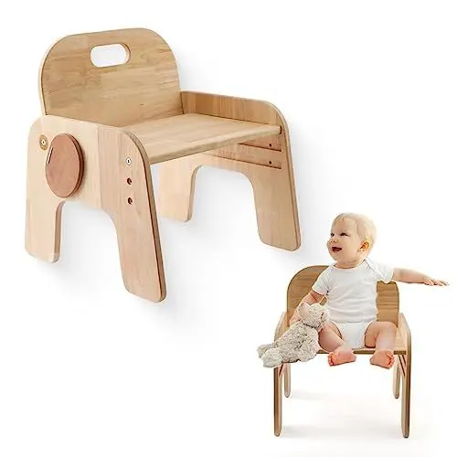 Produktbild: Promise Babe Kinder Tisch Stuhl Set Kindersitzgruppe Kindertisch mit Stühlen Gartentisch Kindersitzgarnitur Kindertisch mit Stauraum Outdoor Kinderbank Sitzbank Kinder