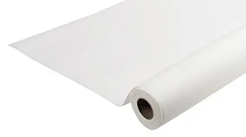 Produktbild: Pronappe Tischdecke R585001I Einweg-Tischdecke Länge 50m Breite 1,20m (pro Rolle) Farbe weiß Airlaid-Vliesstoff, Material mit Textileffekt und perfektem Fall, stoffähnlich