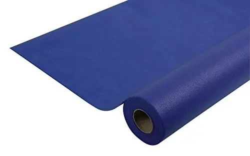 Produktbild: Pronappe Tischdecke R785046I Einweg-Tischdecke aus Spunbond-Vlies Länge 50m Breite 1,20m (pro Rolle) Farbe Marineblau Reißfester, wasserabweisender und abwischbarer Stoff