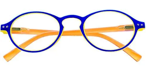 Produktbild: Prontoleggo Lesebrille Prontoleggo Mod. Revival blau/gelb - Dioptrie +1,00-1 Stück