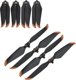 Produktbild: Propeller für DJI Mavic Air 2/Air 2s Ersatzpropellerblätter Geräuscharmes Zubehör für DJI Mavic Air 2/Air 2s Drohnenzubehör 8 Stück Orange