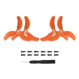 Produktbild: Propellerblätter für DJI Avata 2 Drohnenzubehör, Propeller-Ersatzklingen-Requisite mit Schraubendreher für Avata 2 (2 Paar (Orange))
