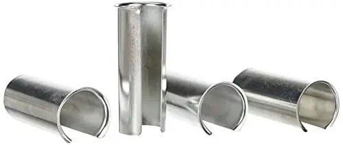 Produktbild: Prophete Distanzhülsen für Sattelstützen, Silber, 4 Stück