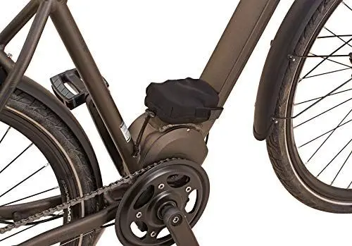 Produktbild: Prophete E-Bike Akku-Kontakt Schutzhülle, für AEG Downtube Akkus, aus Neopren-Material, zum Schutz vor Wasser und Schmutz, Farbe schwarz