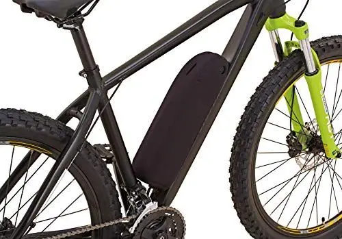 Produktbild: Prophete E-Bike Akku-Schutzhülle, Abdeckung für Blaupunkt Downtube, aus Neopren-Material, zum Schutz vor Wasser und Schmutz, Farbe schwarz