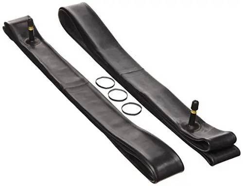 Produktbild: Prophete Fahrradschlauch, | 2 Stück | Autoventil | ETRTO 47-559, 50-559, 54-559, 57-559, 47-584, 50-584, 54-584, 57-584 | geeignet von 26 x 1,75 Zoll bis 27,5 x 2,25 Zoll, Schwarz