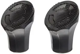 Produktbild: Prophete Kappen Plastikfuß für Fahrradständer, Kunststoff-Füße, Stützschuhe, Farbe schwarz