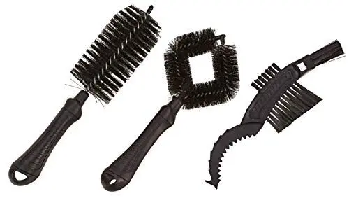 Produktbild: Prophete Pflegebürsten-Set 3 Stück Bürsten für Rahmen- und Laufräder Reinigung