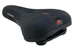 Produktbild: Prophete Prophete Trekkingsattel mit Memory Foam und Elastomerdämpfung | Fixierungsskala | Schwarz
