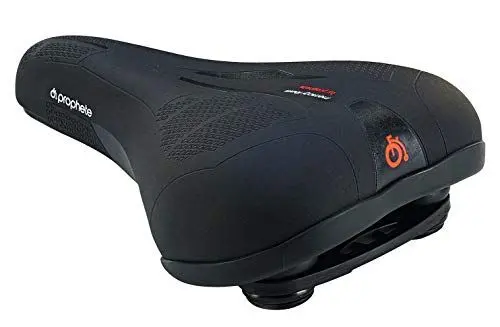 Produktbild: Prophete Prophete Trekkingsattel mit Memory Foam und Elastomerdämpfung | Fixierungsskala | Schwarz
